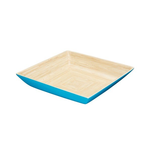 Bambusový servírovací tác Kitchen Craft Summer, délka 30 cm