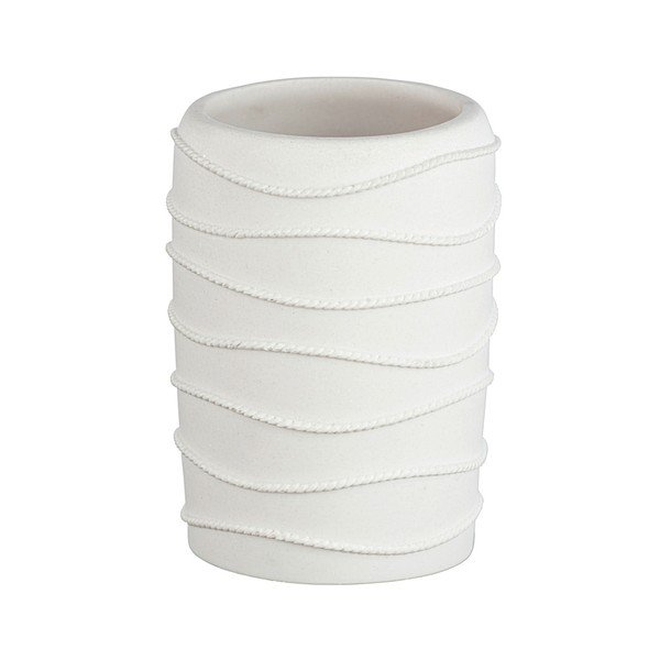 Tazza bianca per spazzolini da denti Corda - Wenko-image-1