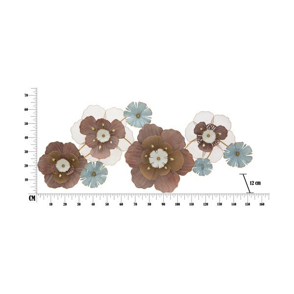 Decorazione pensile in metallo Mauro Ferretti , 154 x 66 cm Flower Opas - Mauro Ferretti-image-2