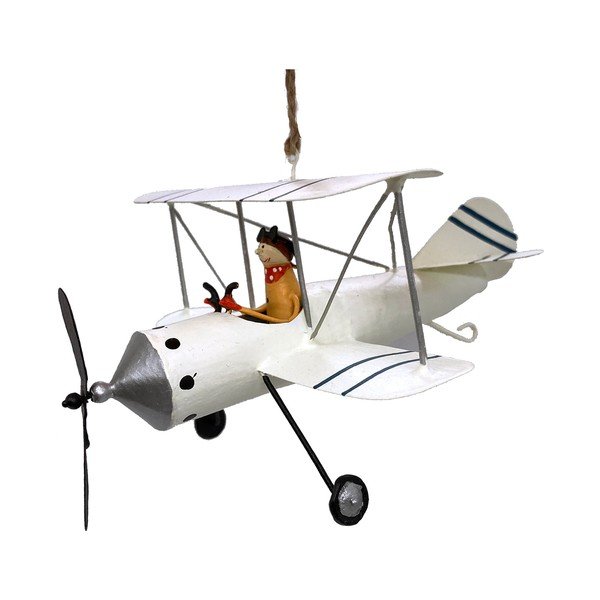 Decorazione natalizia appesa Pilota in aereo - G-Bork