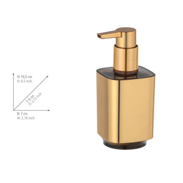 Distributore di sapone color oro Auron - Wenko-image-1