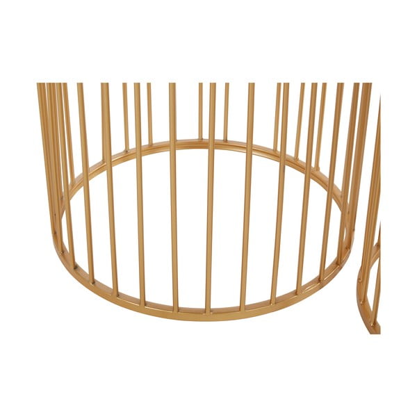 Tavolini da salotto rotondi con piano in vetro in set di 2 pezzi Avantis - Premier Housewares-image-3