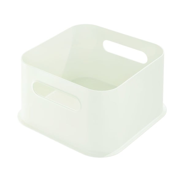 Contenitore bianco con maniglia, 21,3 x 21,3 cm Eco - iDesign