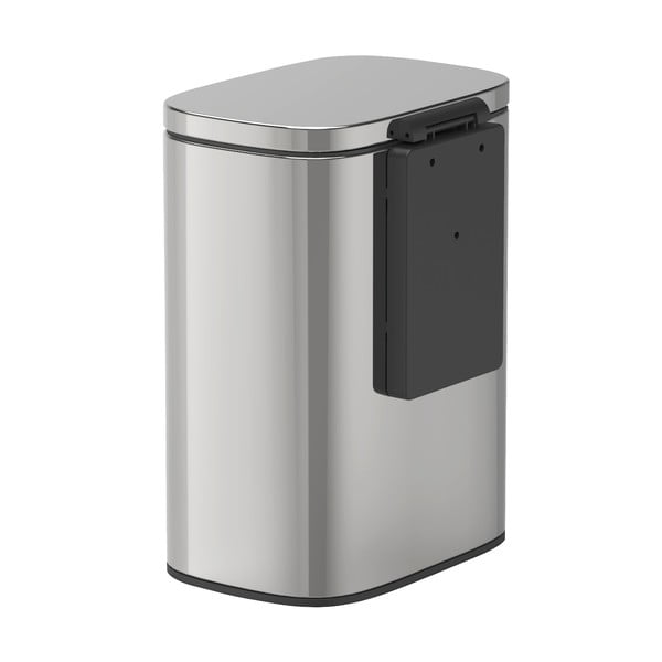 Cestino in acciaio inox argento Sare - Wenko-image-3