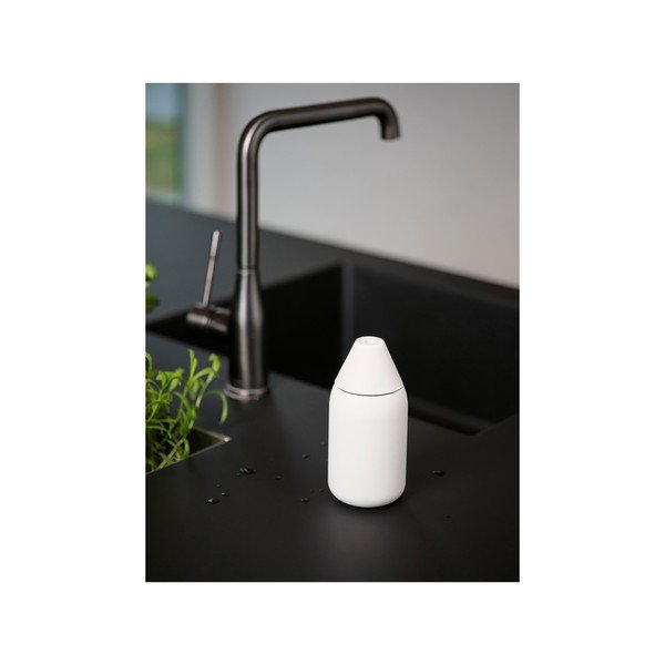 Dispenser per sapone grigio chiaro in silicone 300 ml Singles – Zone-image-1