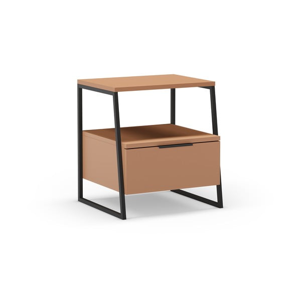 Comodino color mattone Velia - Marckeric-image-4