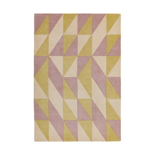 Tappeto rosa e giallo Bandiera, 200 x 290 cm - Asiatic Carpets