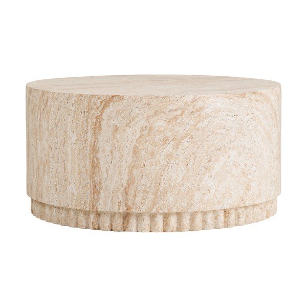 Tavolino da giardino rotondo in ceramica ø 60 cm Bonn – House Nordic