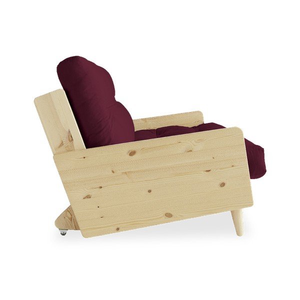 Divano variabile Naturale Chiaro/Bordeaux Indie - Karup Design-image-4