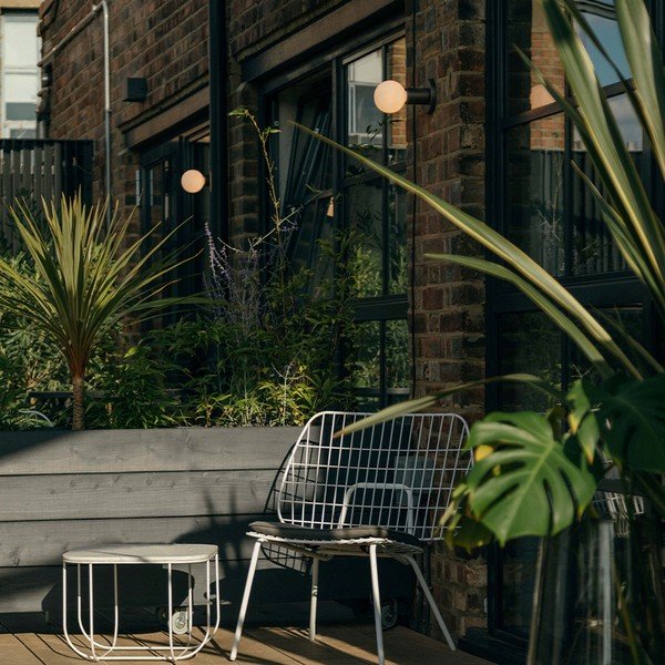 Applique grigio scuro con intensità regolabile/senza paralume Lochan – tala-image-2