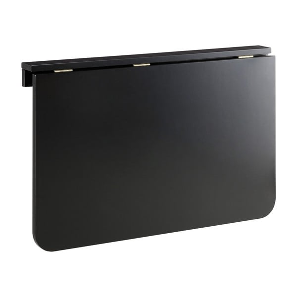 Tavolo da parete pieghevole nero , 56 x 80 cm Trento - Støraa-image-2