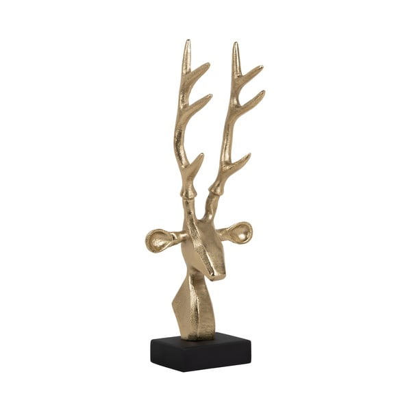 Statua in metallo (altezza 34 cm) Reindeer Head - PT LIVING