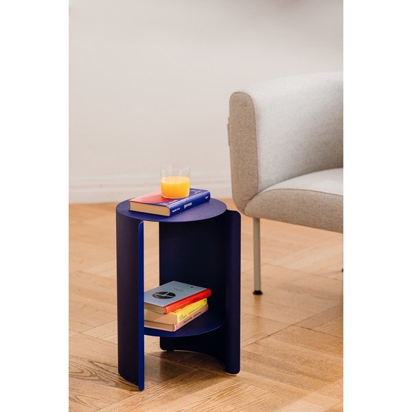 Tavolino rotondo in acciaio ø 32 cm Wa – noo.ma-image-1