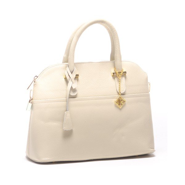 Kožená kabelka Isabella Rhea 1095 Beige-image-1