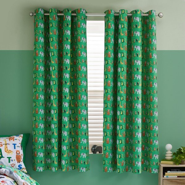 Tenda per bambini 2 pz 168x183 cm Animal Magic – Catherine Lansfield-image-3