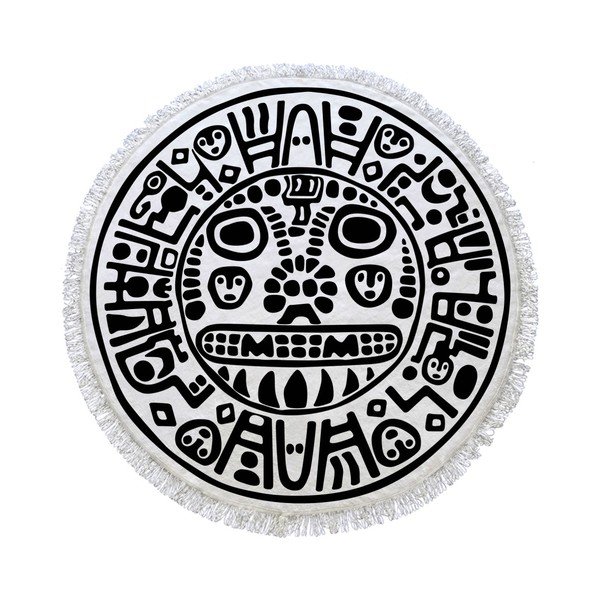 Kruhová plážová osuška La Chanta Retono Round Beach Towel, ⌀ 1,5 m