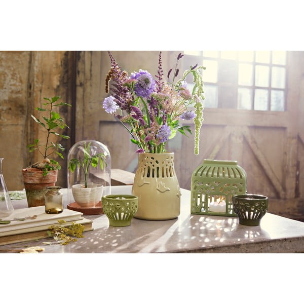 Vaso in ceramica beige Orangery - Kähler Design-image-1