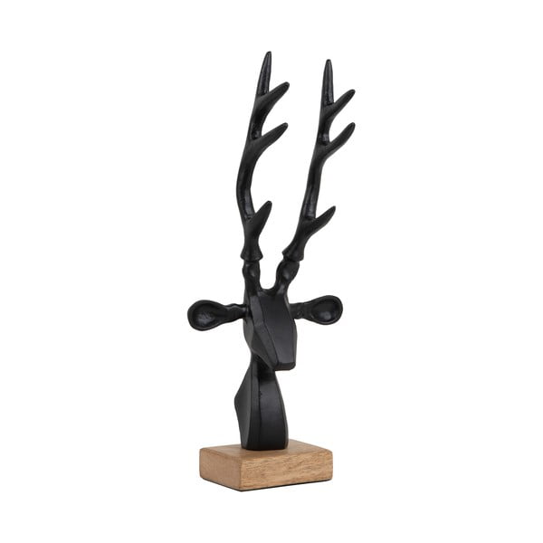 Statua in metallo (altezza 34 cm) Reindeer Head - PT LIVING