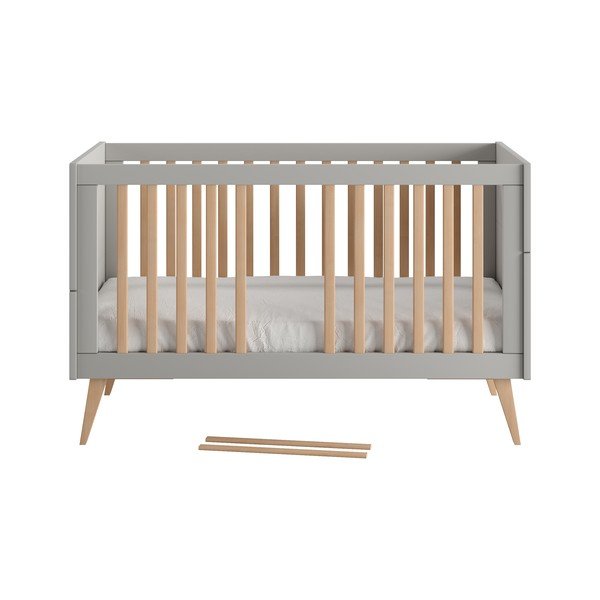 Lettino grigio 70x140 cm Swing - Pinio-image-3