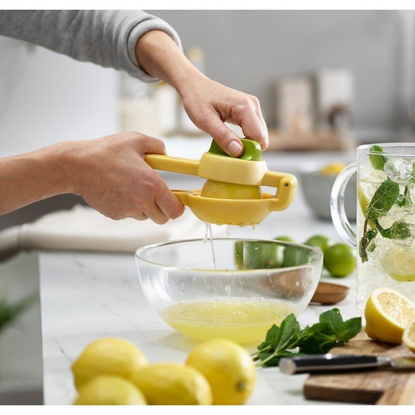 Spremiagrumi manuale giallo-verde JuiceMax - Joseph Joseph-image-1
