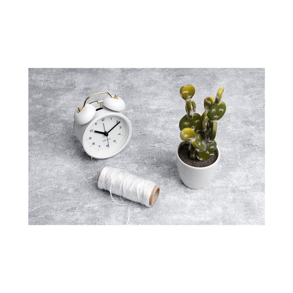 Sveglia bianca , ⌀ 10 cm Classic Bell - Karlsson-image-2