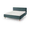 Letto singolo imbottito blu rete non inclusa 120x200 cm Mattis – Meise Möbel