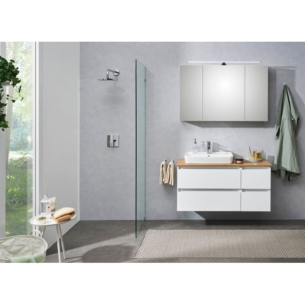 Piatto lavabo in rovere 113x50 cm Set 360 - Pelipal-image-3