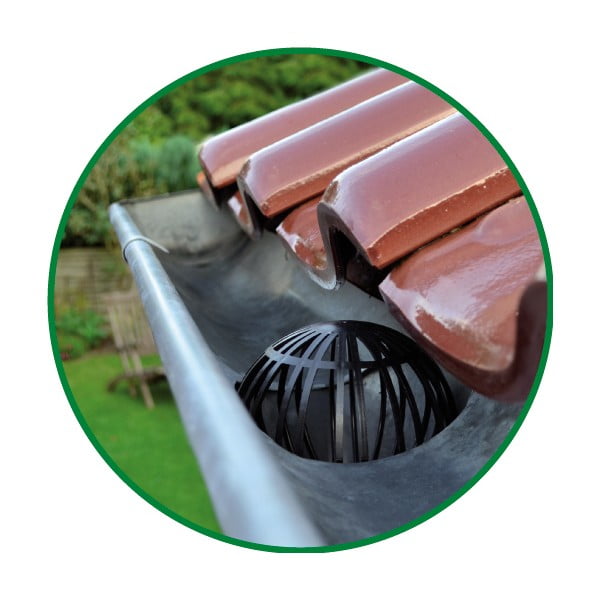 Set di 2 filtri per grondaia - Garden Pleasure-image-1