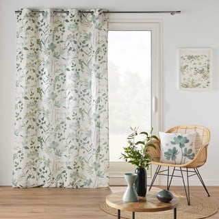 Cuscino decorativo in lino 45x45 cm Palmiflore - douceur d'intérieur