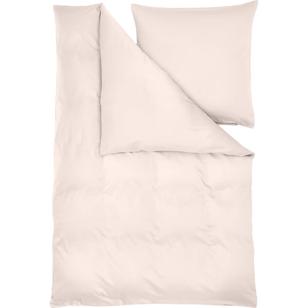 Biancheria da letto in cotone sateen rosa 200x135 cm Comfort - Westwing Collection