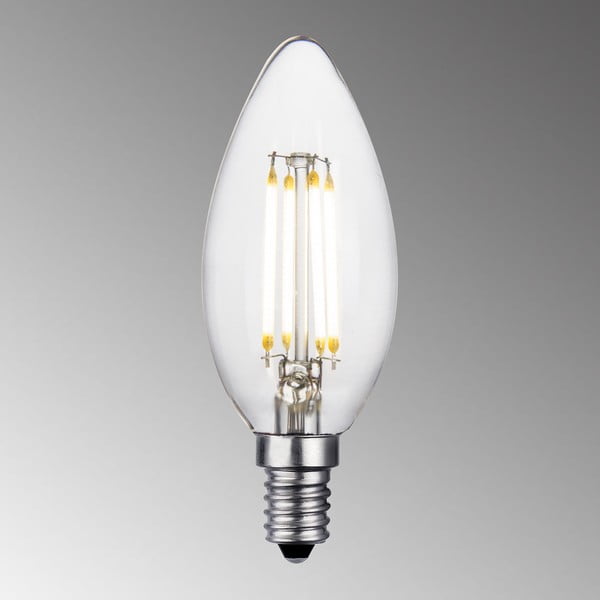 Lampadina a filamento caldo E14, 2 W Standard - Fischer & Honsel-image-1