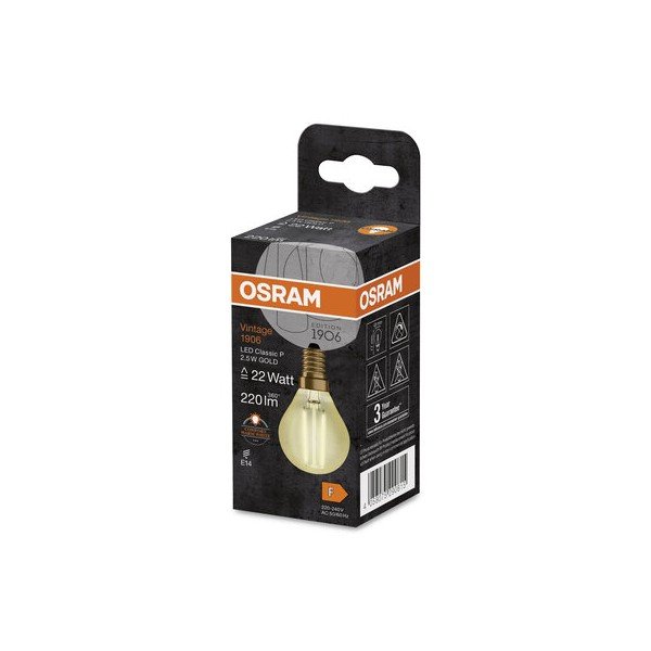 Lampadina LED calda E14, 1,5 W - Candellux Lighting-image-3