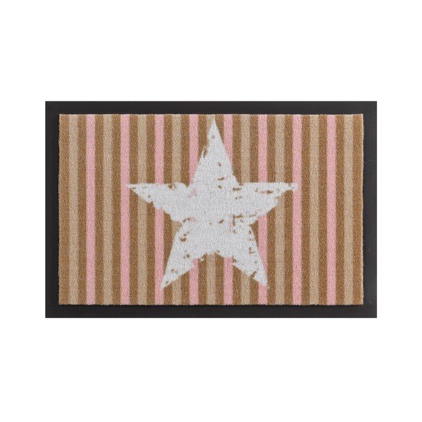 Rohožka Hanse Home Star Stripes Beige, 40 x 60 cm