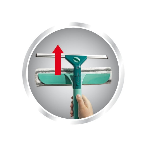 Spazzolone e tergivetro con asta telescopica Classic - LEIFHEIT-image-2