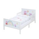 Letto bianco per bambini 70x140 cm Peppa Pig - Roba