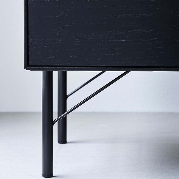 Piedini in metallo nero 4 pezzi Mistral & Edge by Hammel - Hammel Furniture-image-1