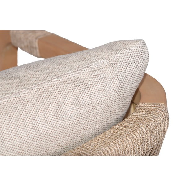 Sedie da esterno in set di colore naturale in legno massiccio 2 pz Bogota – Garden Pleasure-image-4