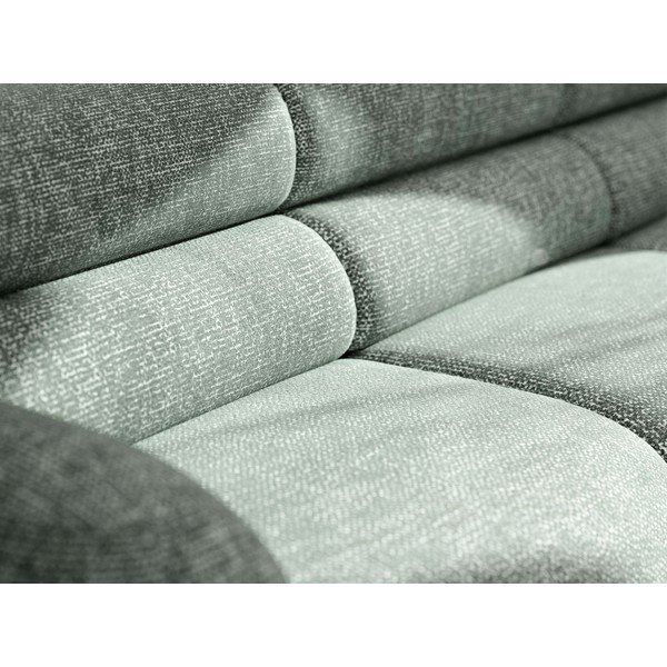 Divano blu con rivestimento in ciniglia 305 cm Neo – Micadoni -image-4