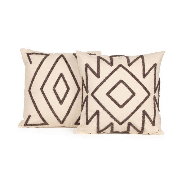 Set di 2 federe in cotone , 43 x 43 cm Rustica - Joynodes