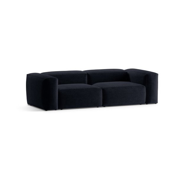 Divano blu scuro 264 cm Bergamo – Cosmopolitan Design-image-2