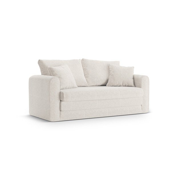 Divano bianco allungabile 158 cm Lido – Micadoni 