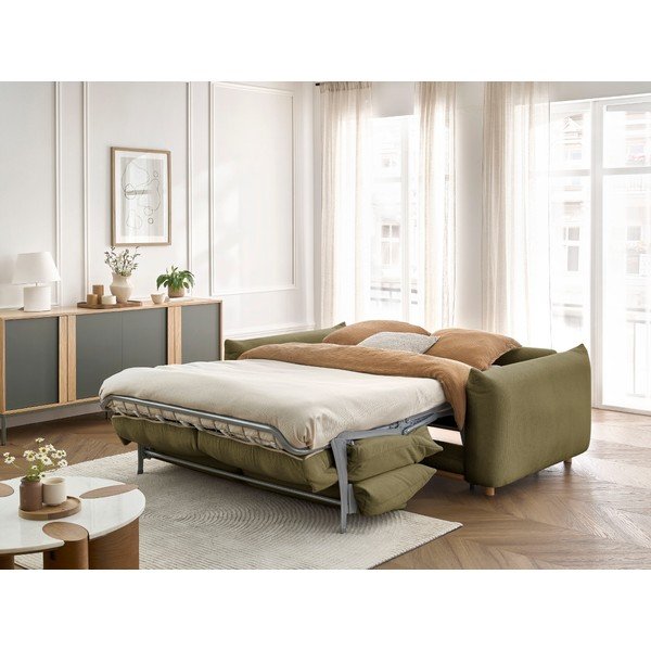 Divano verde allungabile 234 cm Ernest – Bobochic Paris-image-1