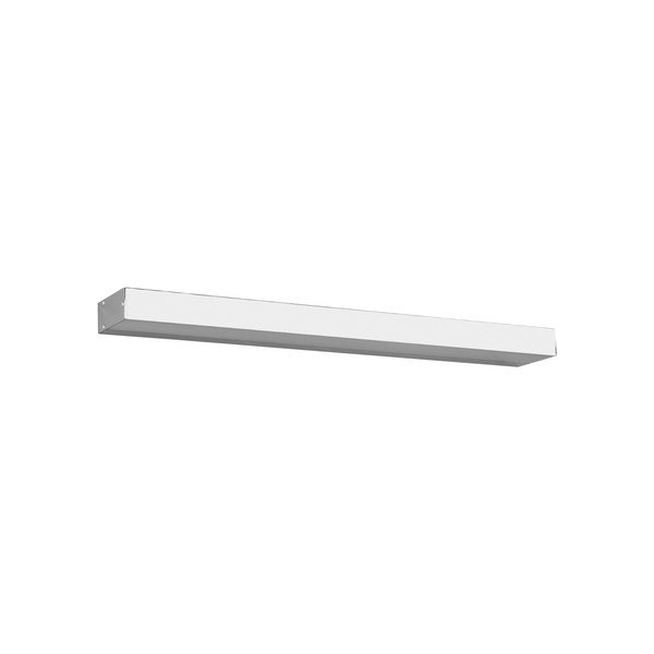 Lampada da parete a LED in argento lucido (lunghezza 60 cm) Rocco - Trio-image-1