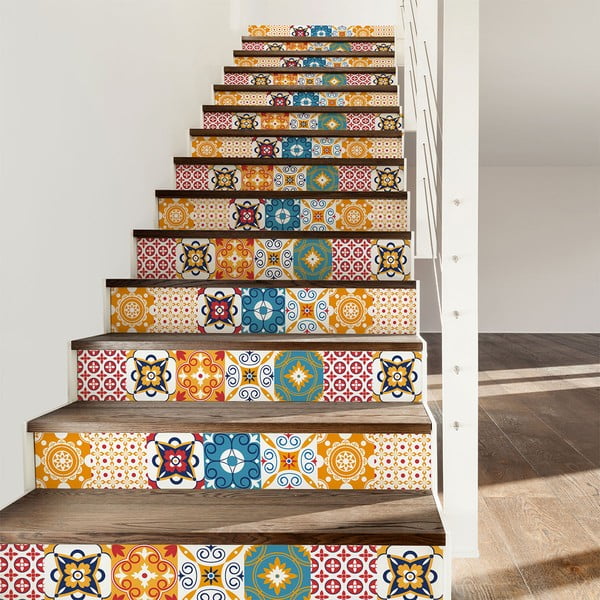 Set di 2 adesivi per scale Dola, 15 x 105 cm - Ambiance