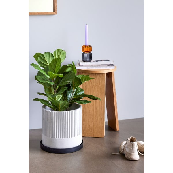 Set di 3 vassoi decorativi in metallo ø 33 cm Embrace - Hübsch-image-1