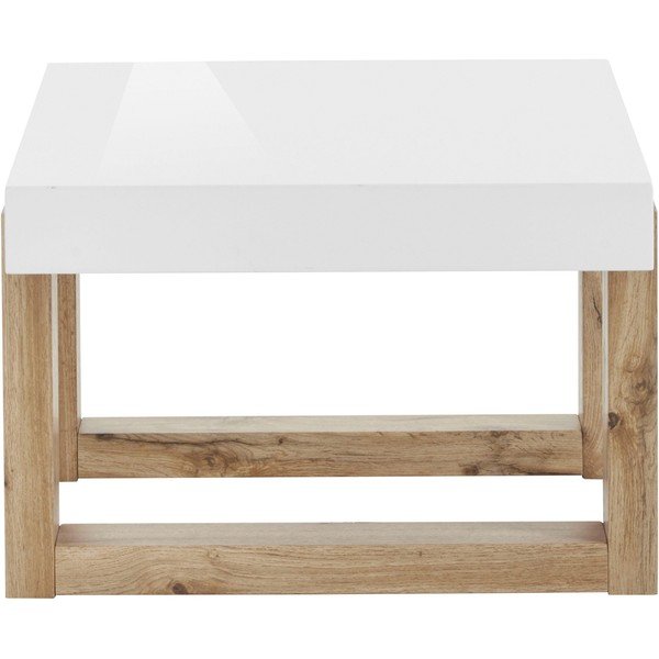 Tavolino bianco 60x60 cm Solid - Støraa-image-1