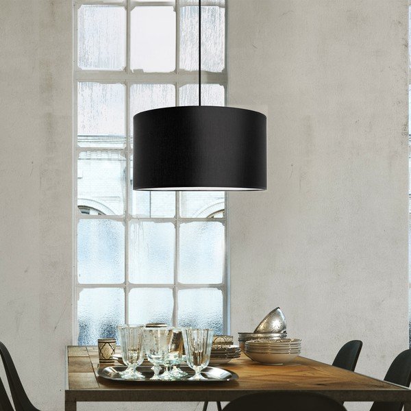 Apparecchio da soffitto nero , ⌀ 40 cm Mika - Sotto Luce-image-1
