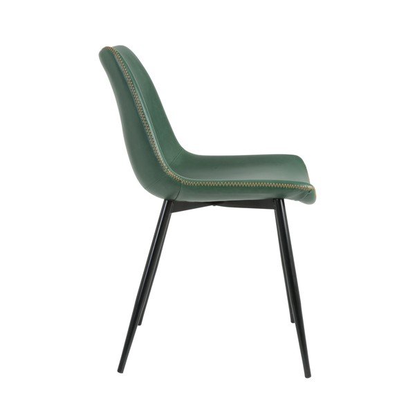 Sedia da pranzo verde Kovac - Light & Living-image-2