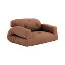 Divano letto arancione 140 cm Hippo - Karup Design
