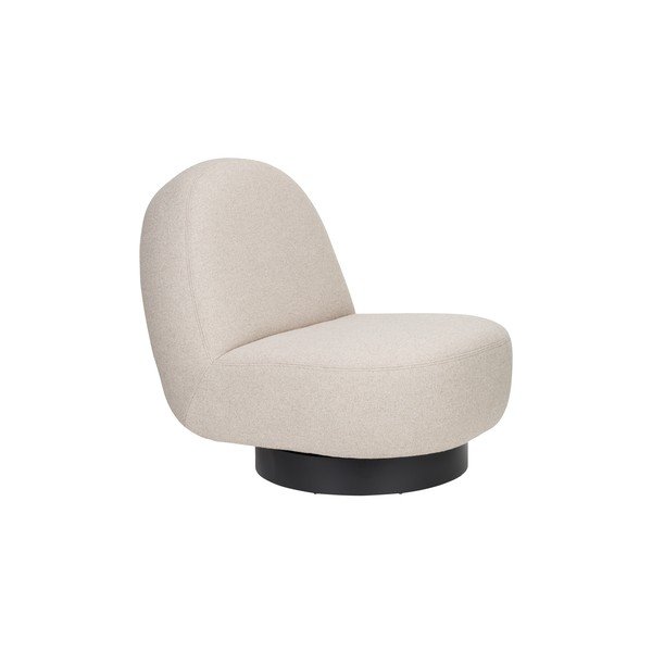 Poltrona beige girevole Eden – Zuiver